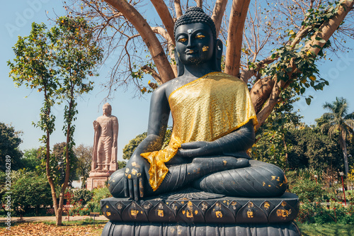 Two statues of Buddha, Sarnath
