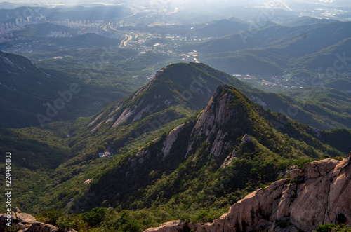 View from Bukhansan national park