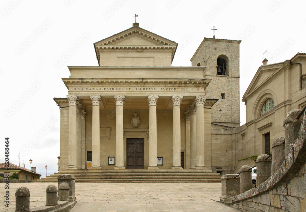 Basilica di San Marino and Chiesa di San Pietro in San Marino