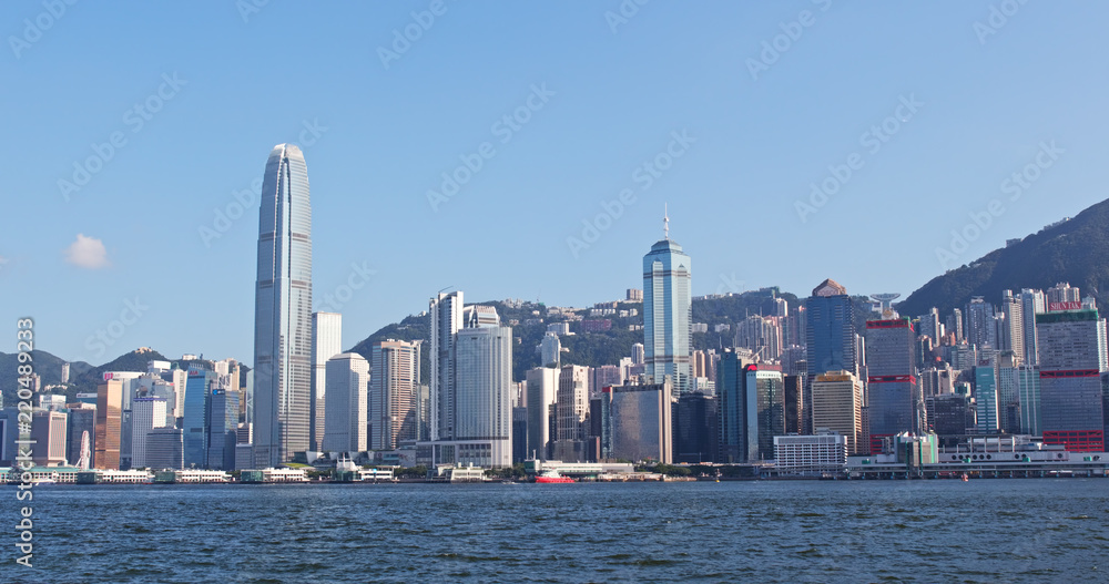 Fototapeta premium Hong Kong urban city