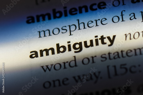 ambiguity