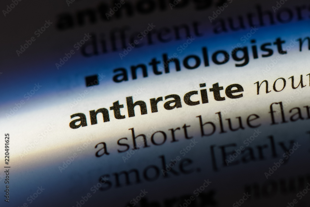 Obraz premium anthracite