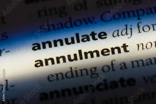 annulment