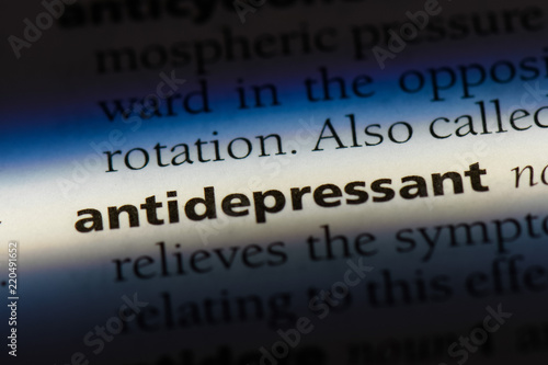 Billede på lærred antidepressant