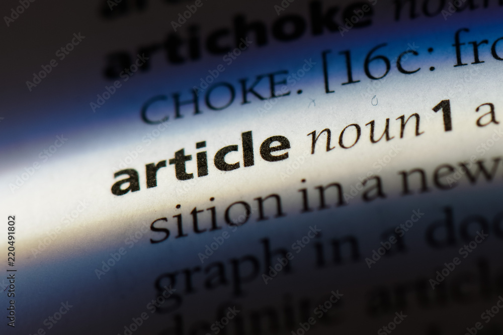 Obraz premium article