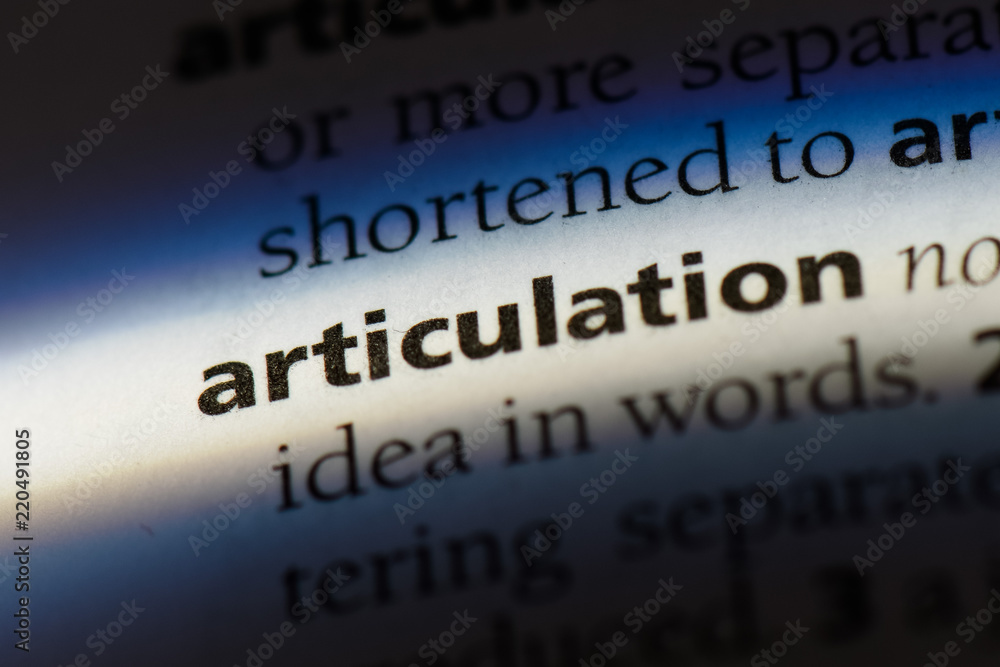 Obraz premium articulation