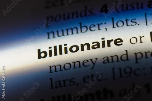 Canvas Print billionaire
