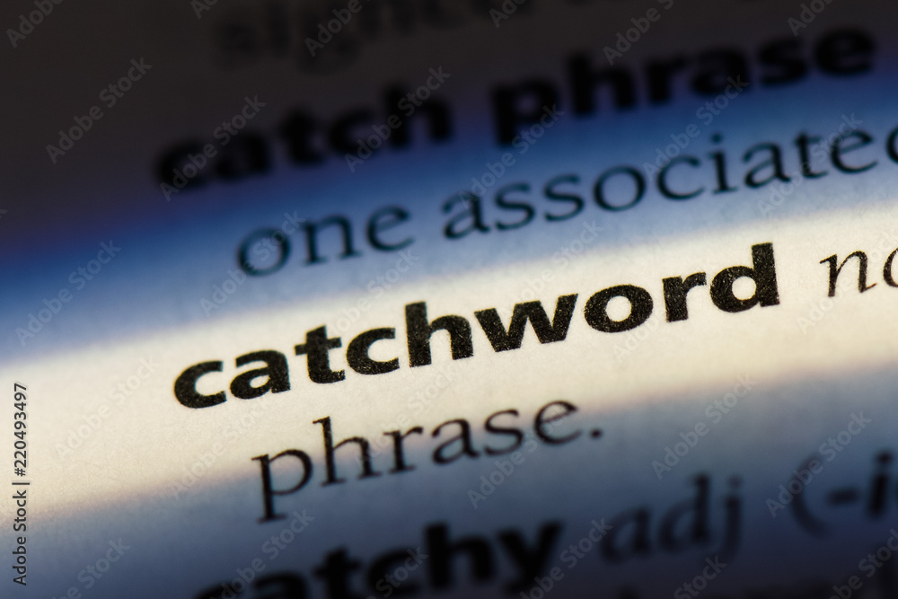  catchword