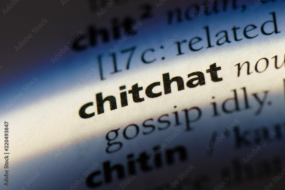 Obraz premium chitchat