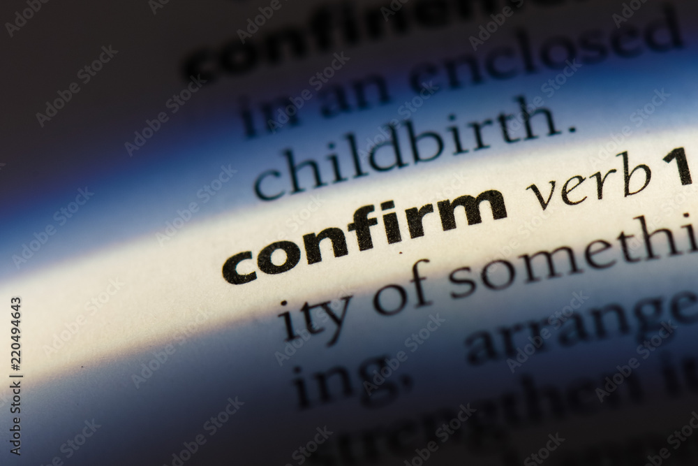 Obraz premium confirm