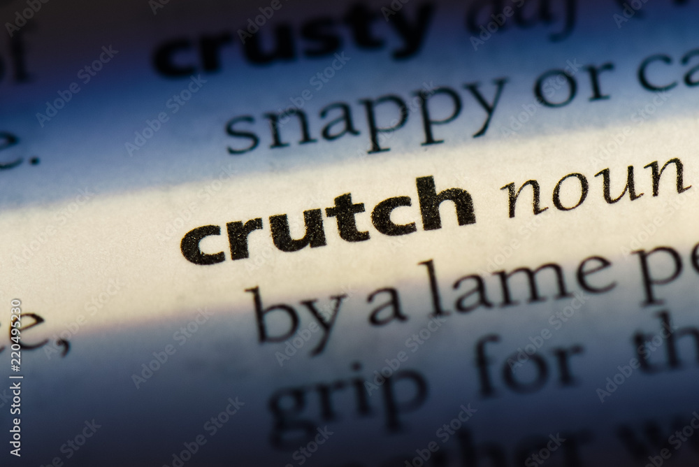 Obraz premium crutch