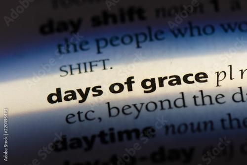  days of grace