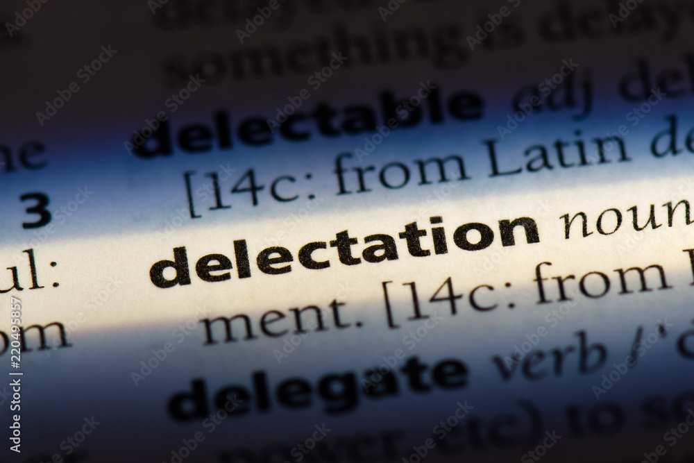 Obraz premium delectation