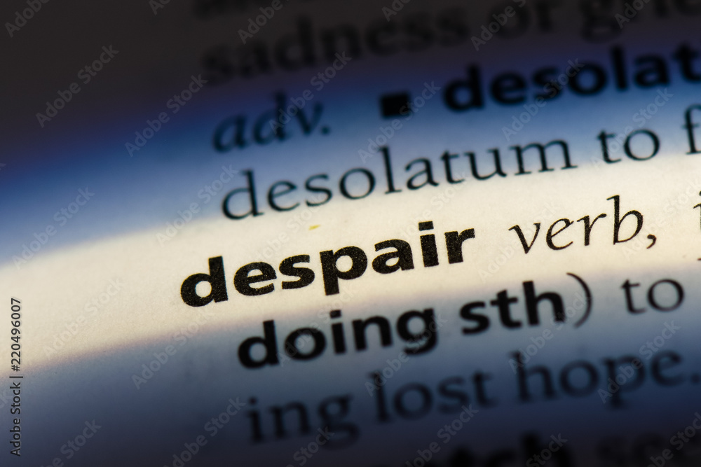 Obraz premium despair