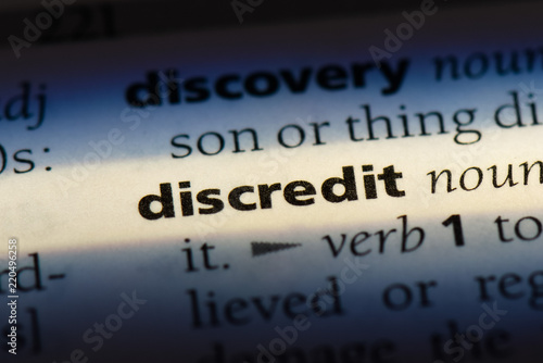  discredit