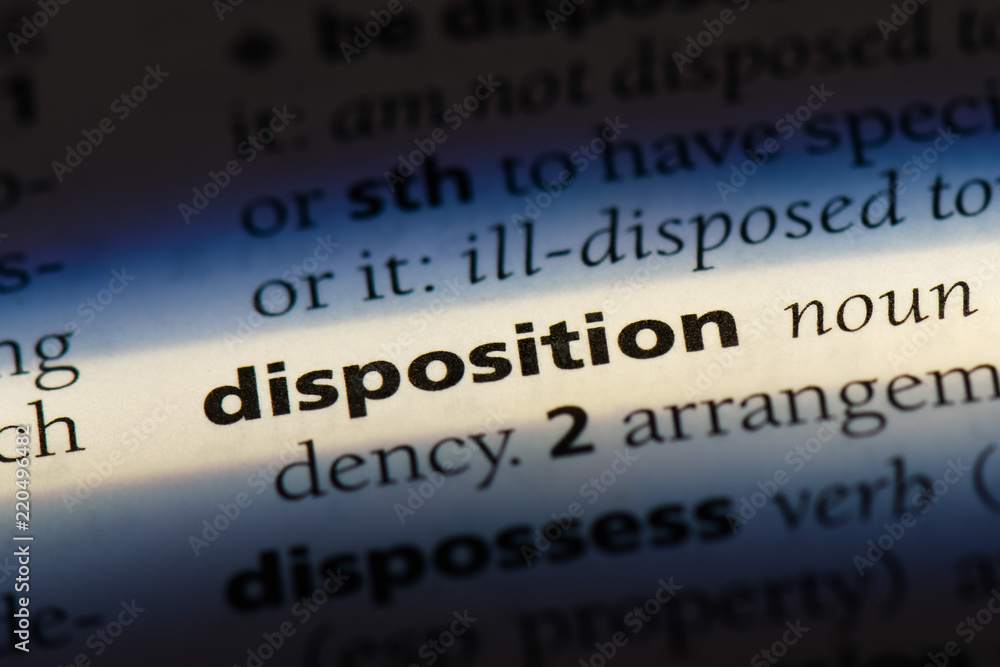  disposition