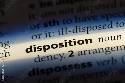  disposition