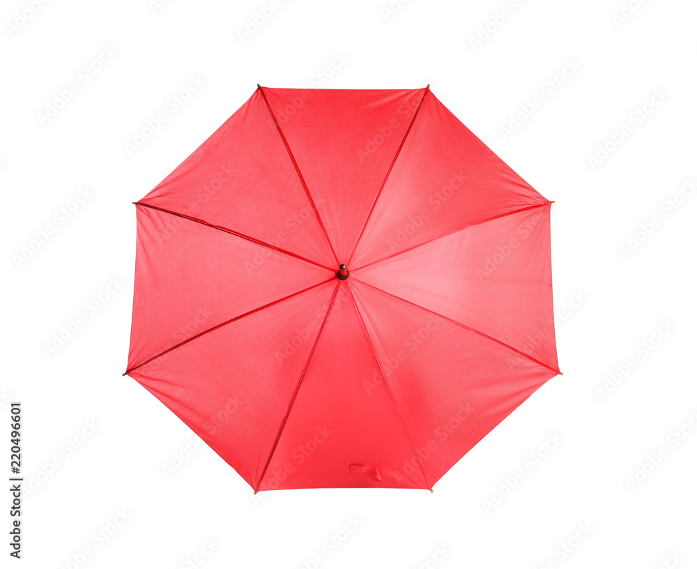 Beautiful open umbrella on white background Beautiful open umbrella on white background
