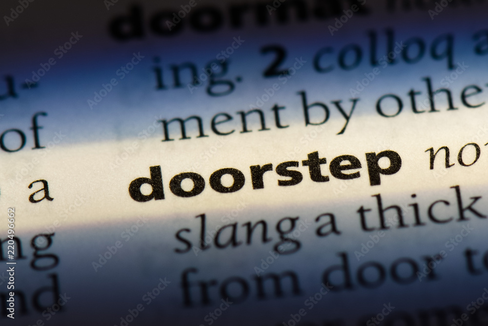 Obraz premium doorstep