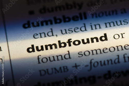  dumbfound