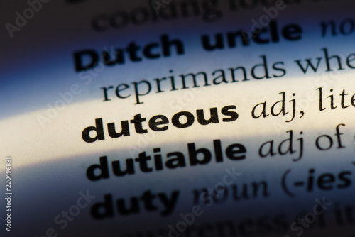  duteous