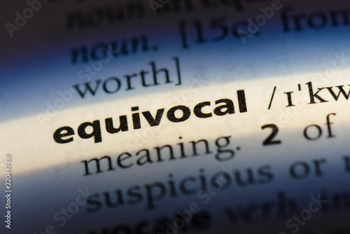  equivocal