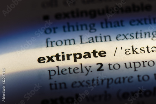  extirpate