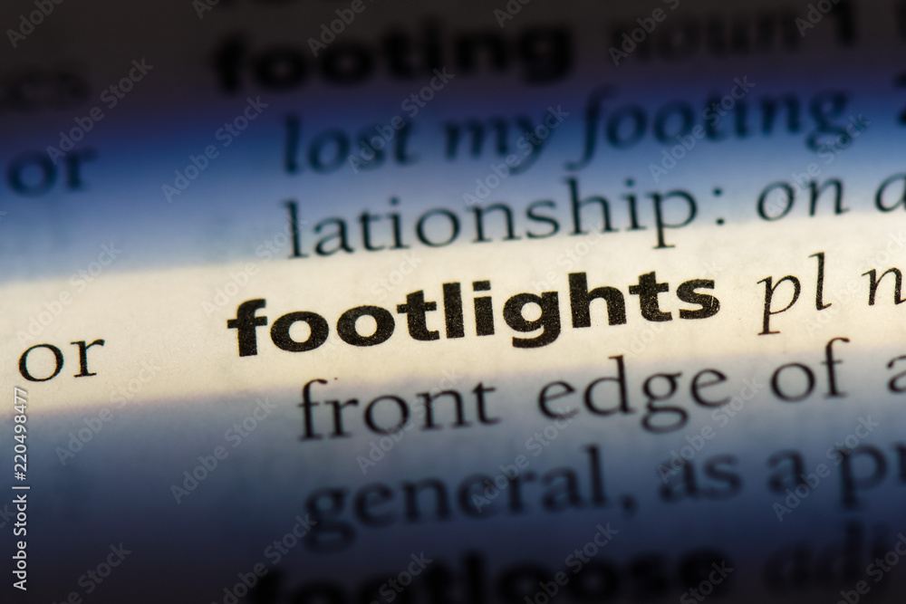  footlights