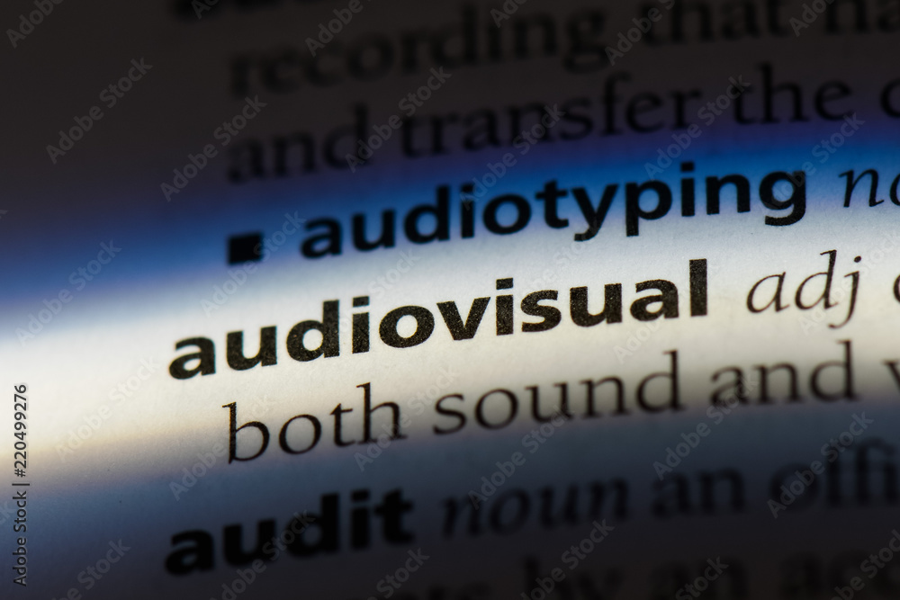 Obraz premium audiovisual