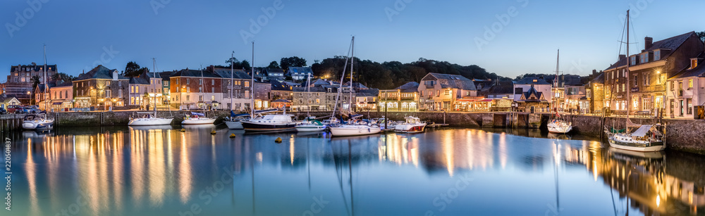 Padstow Harbour at Dusk, Cornwall