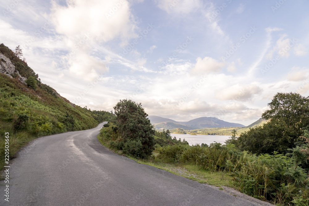 Fototapeta premium Road in English Lake District