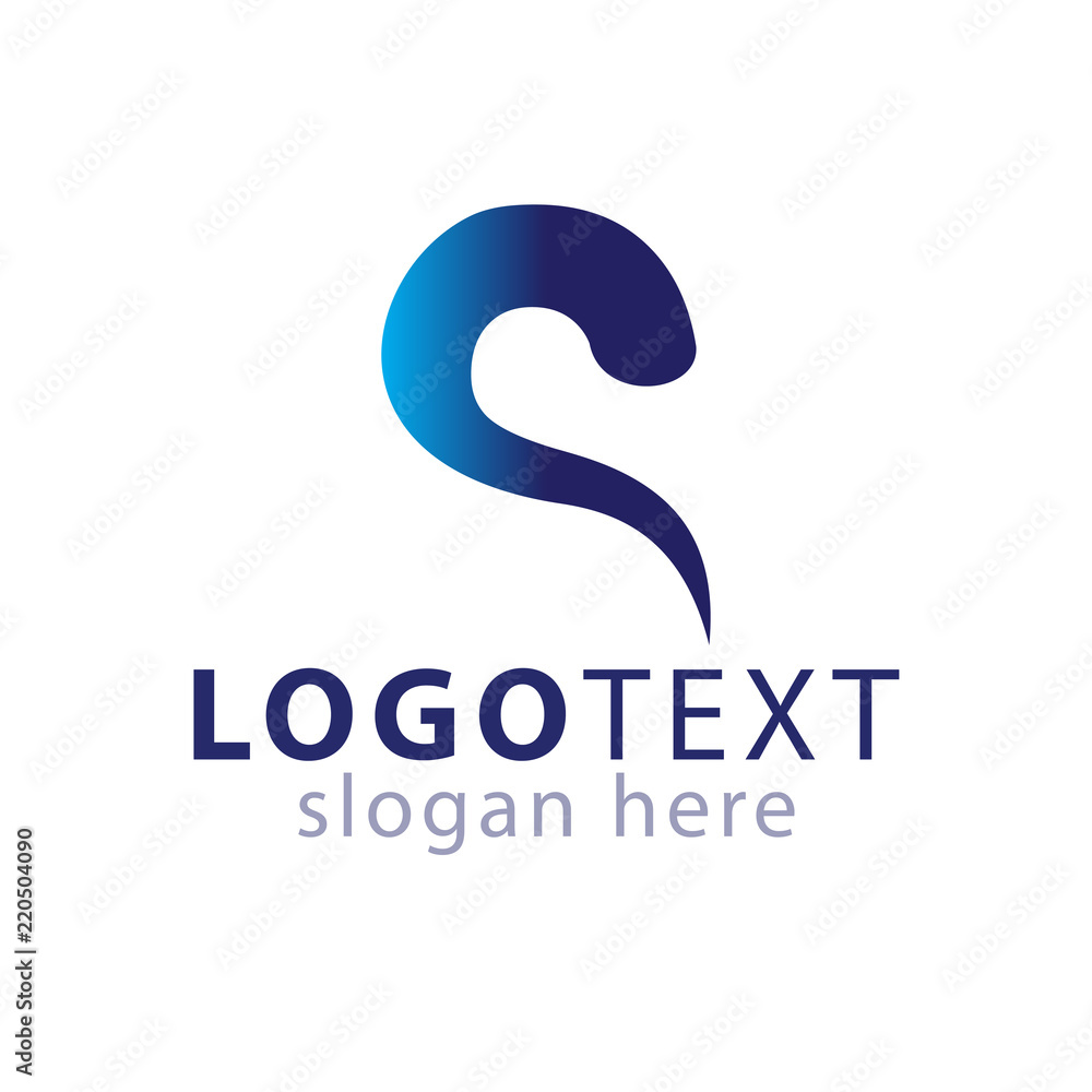 S Abstract Initial letter logo vector S Abstract Initial letter logo vector