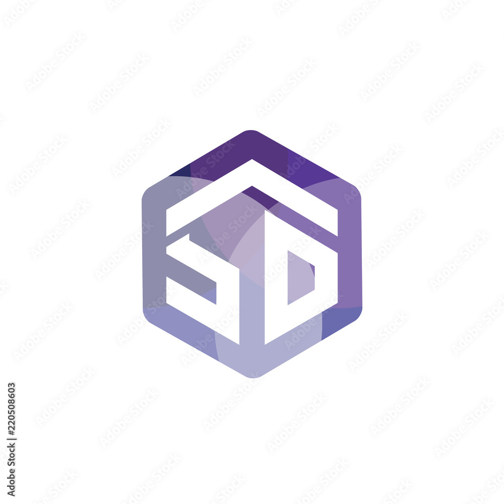 SO Initial letter hexagonal logo vector SO Initial letter hexagonal logo vector