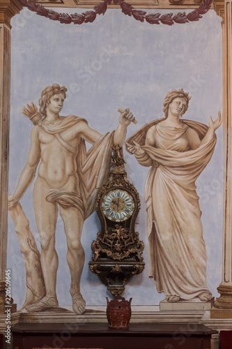 Dipinto nel Castello di Masino a Caravino