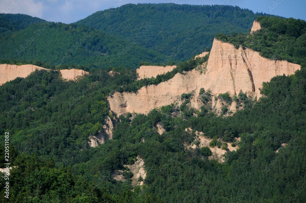 Chalk Cliffs in Bulgaria