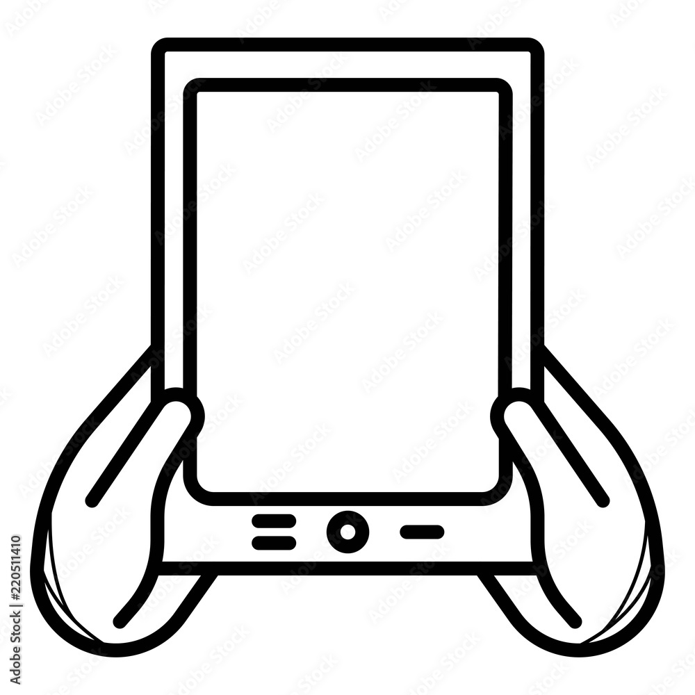 control different devices tablets and smartphones icon vector control different devices tablets and smartphones icon vector