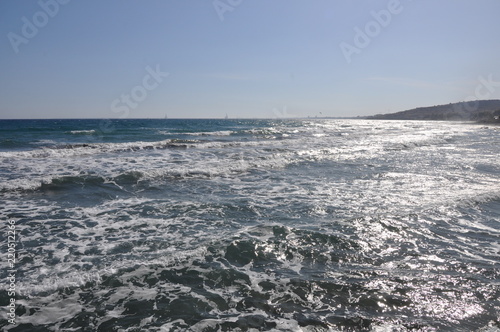  The beautiful St Raphael Beach Limassol in Cyprus © Maristos