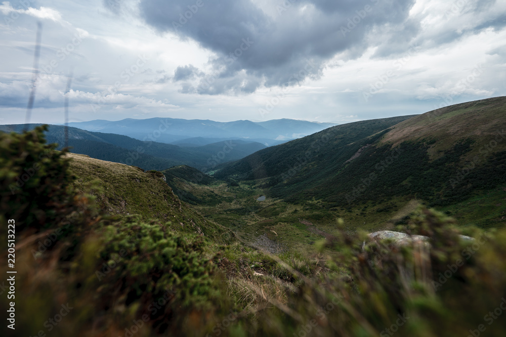 Fototapeta premium Beautiful landscapes of the Carpathian Mountains