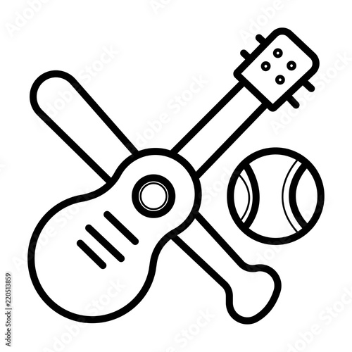 Hobbies icon Vector illustration