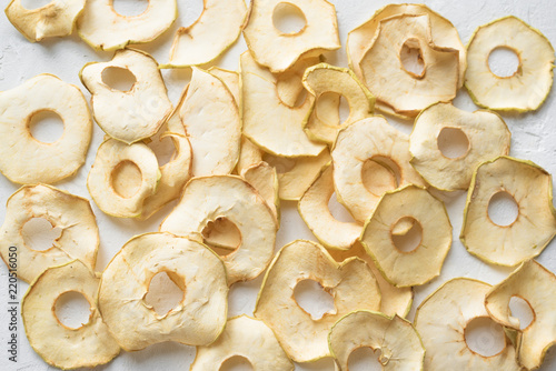 Apple fruit dehydrated chips