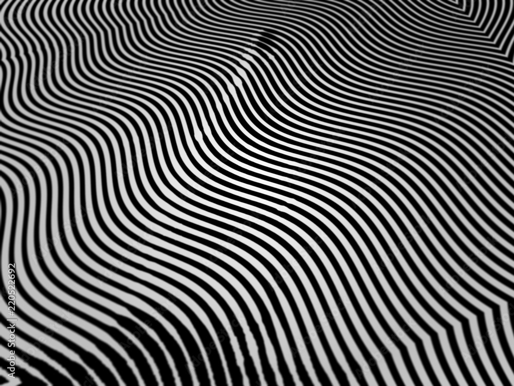 Optical art. Optical illusion background. Modern geometric background ...