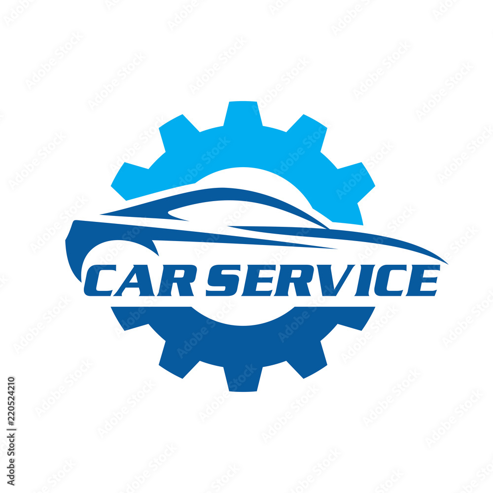 Car service logo vector Car service logo vector
