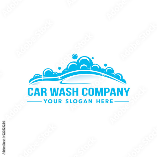 Car Wash Logo Vector