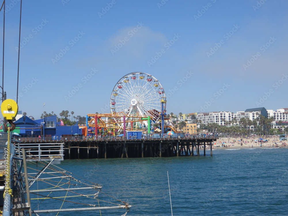 Los Angeles L.A.  Santa Monica Pier
