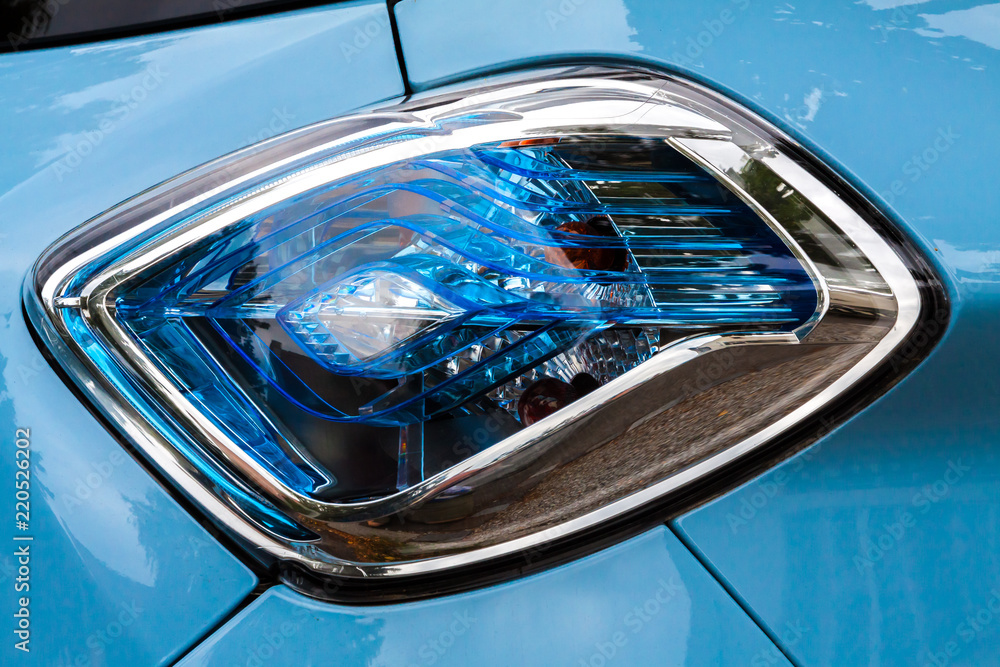 Obraz premium Rücklicht eines Autos