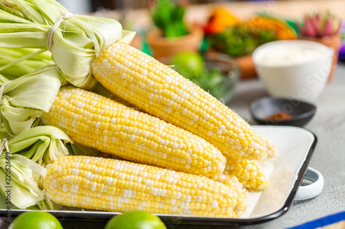 Photography Fresh corn