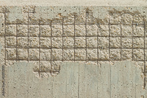 Concrete cover spalling - Steel rebars (Pesaro, Italy, Europe)