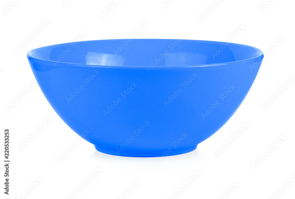 bowl on white background