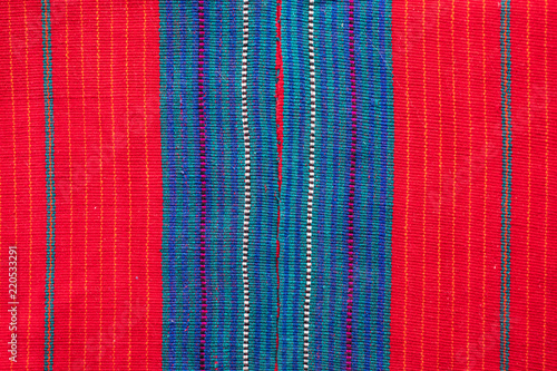 Colorful mexican textile 