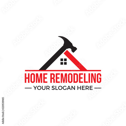 Home remodeling logo